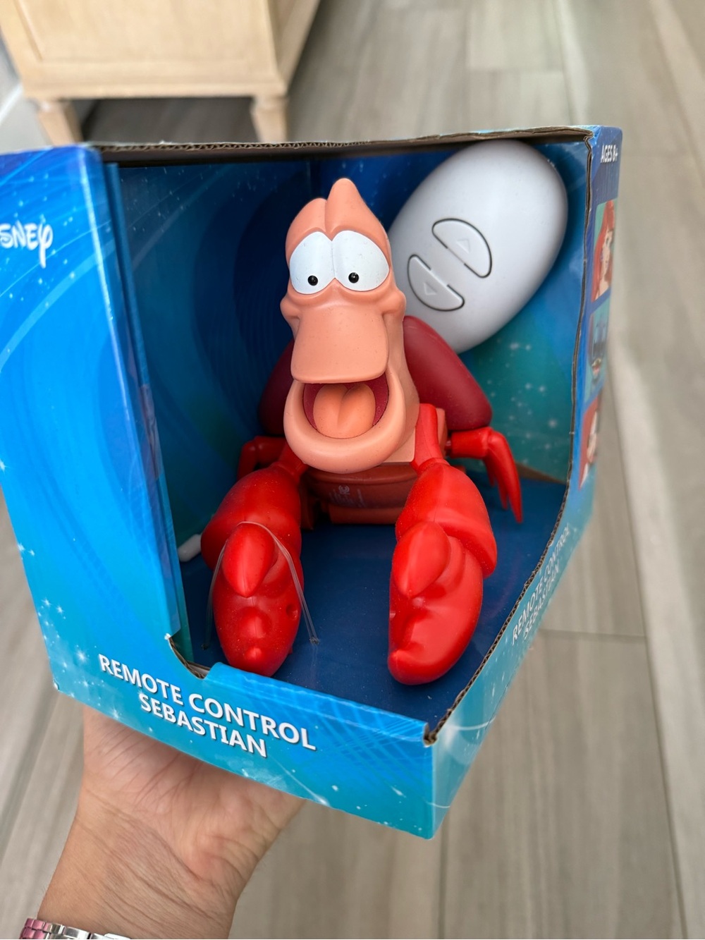 Disney Remote Control Sebastian from the Little Mermaid - Picture 3 of 4
